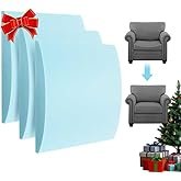 Couch Cushions Support for Sagging Seat 20"X 20"Insert pads Supports Board Sofa Furniture seat Cushion Under Sag Repair, Curved High Density Foam Replacement for Sectional Loveseat Chair Blue Set of 3 - Image 9