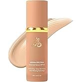 Medium/Light Spectrum-Color Changing Foundation 4 in 1 -with SPF 50+,Hydrating Longwearing & Waterproof,Makeup Care (light spectrum - for people with fa, 1.2oz) - Image 9