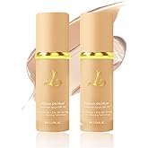 Medium/Light Spectrum-Color Changing Foundation 4 in 1 -with SPF 50+,Hydrating Longwearing & Waterproof,Makeup Care (light spectrum - for people with fa, 1.2oz) - Image 6