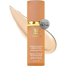 Medium/Light Spectrum-Color Changing Foundation 4 in 1 -with SPF 50+,Hydrating Longwearing & Waterproof,Makeup Care (light spectrum - for people with fa, 1.2oz) - Image 2