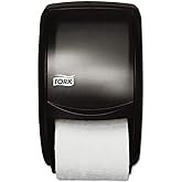 Tork Twin Jumbo Toilet Paper Roll Dispenser Smoke T22, Refill Indicator Window, 56TR - Image 10