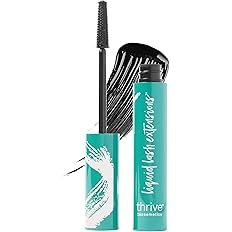 Thrive Causemetics Liquid Lash Extensions Mascara, Tubing Thrive Mascara Lengthening, Volumizing & Curling, Smudge Proof, Washable, No Clumping or Flaking, Vegan & Cruelty Free, Brynn (Rich Black) - Image 2