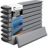 Couch Cushion Support for Sagging Seat, High-Density Curved Foam Sofa Furniture seat Couch Cushions Support Repair, 20"x20" Black Set of 3 - Image 3