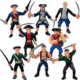 ArtCreativity 10 Inch Pirate Boat Playset, Detailed Ship Toy with 2 Pirate Action Figures & Tree, Fun Party Favor and Prize for Boys & Girls Ages 3+ - Image 9