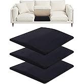 Couch Cushion Support for Sagging Seat, High-Density Curved Foam Sofa Furniture seat Couch Cushions Support Repair, 20"x20" Black Set of 3 - Image 4