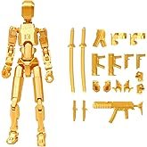 (Assembly Completed) 6 Packs T13 Action Figure Set, 3D Printed ActionFigure Toy Gifts for Kids, Dummy 13,Robot 13 Action Figure Full Body Mechanical Doll Christmas Birthday Gift for Boys Girls - Image 9