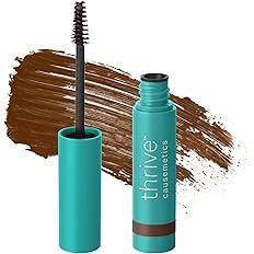 Thrive Causemetics Liquid Lash Extensions Mascara, Tubing Thrive Mascara Lengthening, Volumizing & Curling, Smudge Proof, Washable, No Clumping or Flaking, Vegan & Cruelty Free, Brynn (Rich Black) - Image 4