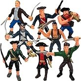 ArtCreativity 10 Inch Pirate Boat Playset, Detailed Ship Toy with 2 Pirate Action Figures & Tree, Fun Party Favor and Prize for Boys & Girls Ages 3+ - Image 10