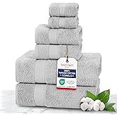 Cotton Paradise 100% Cotton 6 Piece Hand Towels, Soft Absorbent Turkish Towels for Bathroom - Image 7