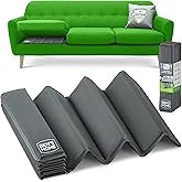 Couch Cushions Support for Sagging Seat 20"X 20"Insert pads Supports Board Sofa Furniture seat Cushion Under Sag Repair, Curved High Density Foam Replacement for Sectional Loveseat Chair Blue Set of 3 - Image 8