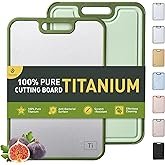 Titanium Cutting Board - 100% Pure Titanium Cutting Boards for Kitchen - Cutting Edge Hygiene & Durability, Cutting Boards for Home Kitchen Cooking (14 inch x 10 inch) - Image 6
